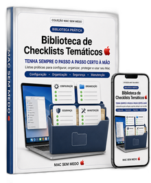 Mockup da Biblioteca de Checklists TemĂĄticos MAC SEM MEDO đ