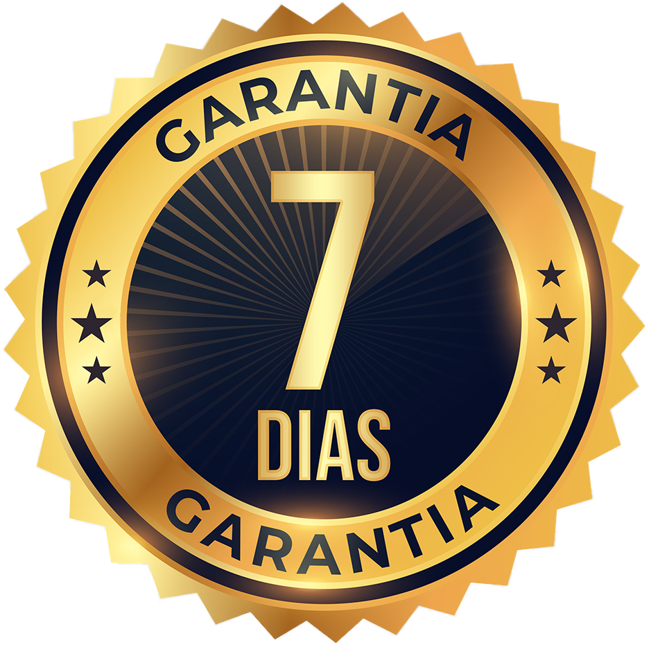 Selo de garantia de 7 dias